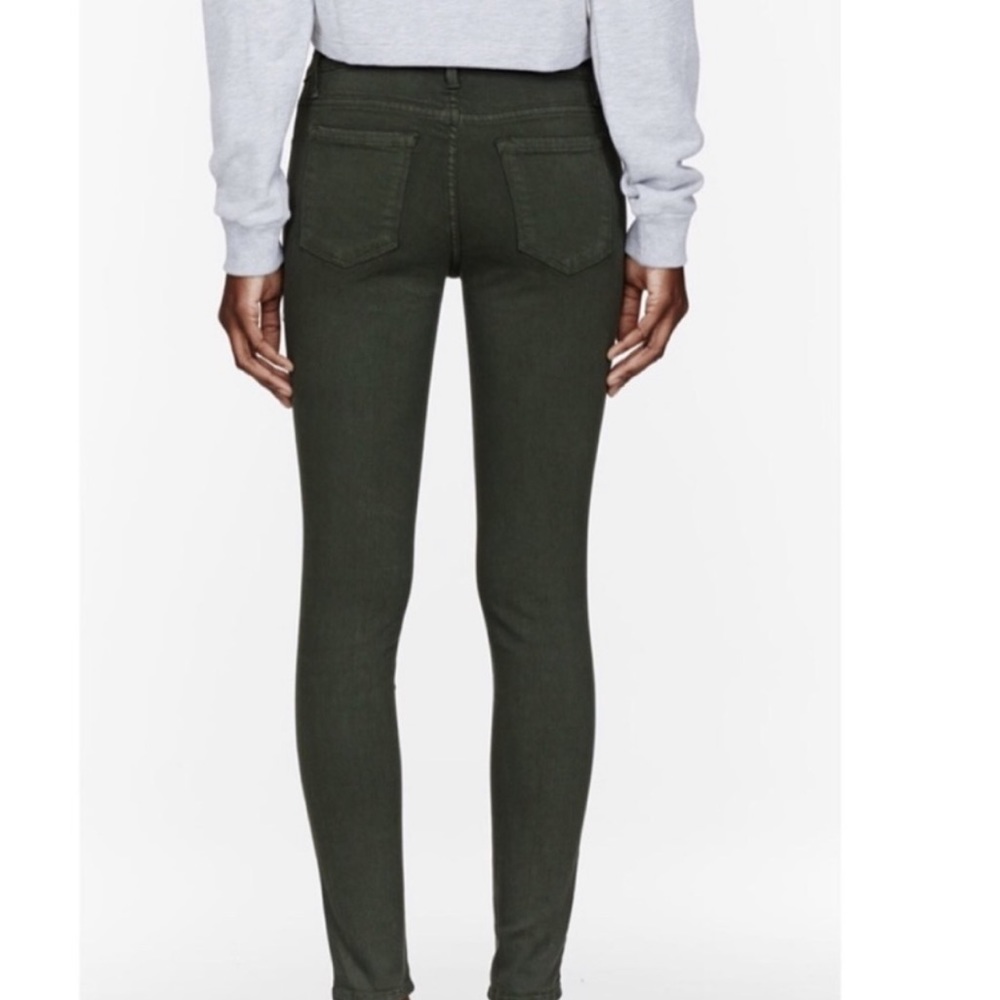 Frame Le Skinny de Jeanne Hunter Rips Jeans - Picture 2 of 11